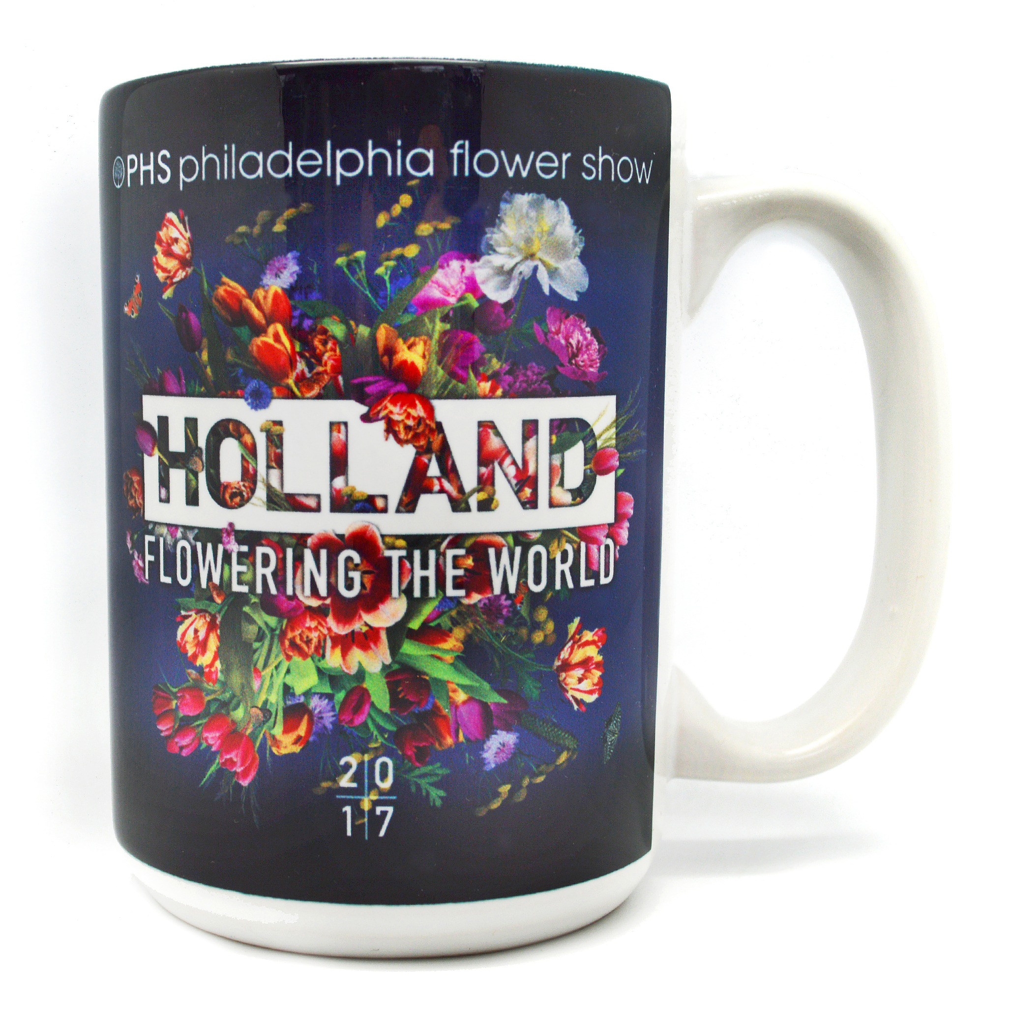 Mug for the 2017 PHS Philadelphia Flower Show.