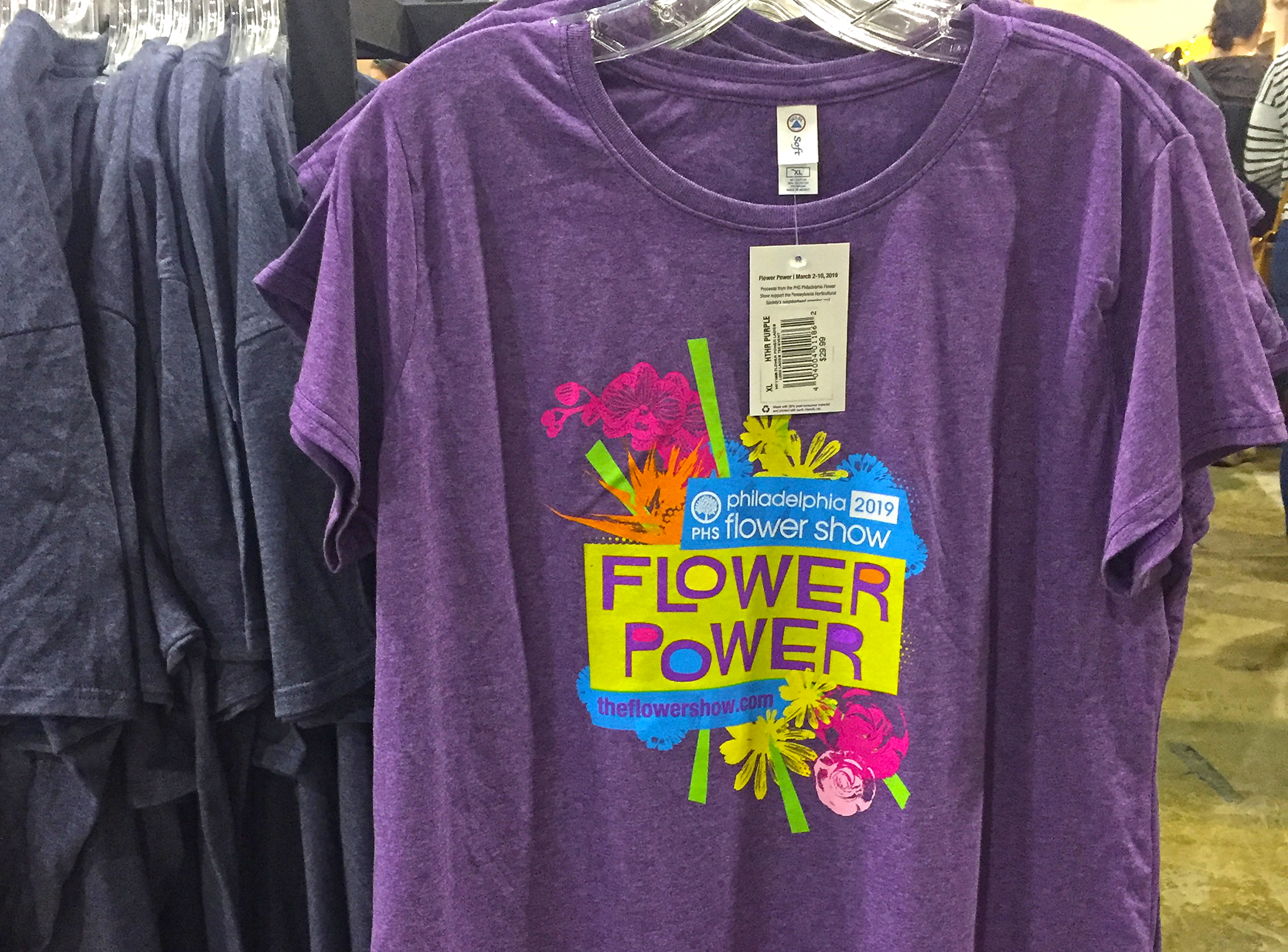 T-shirt for the 2019 PHS Philadelphia Flower Show.