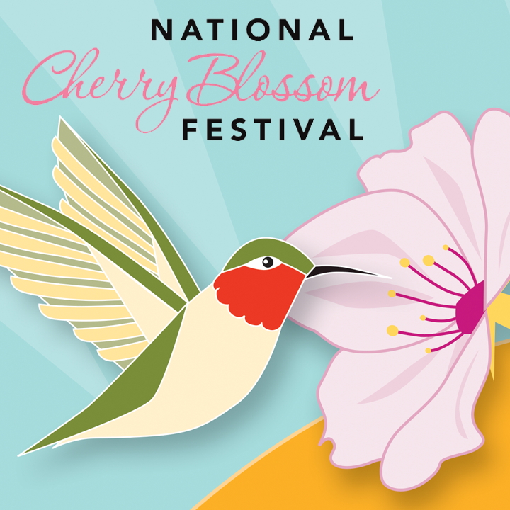 Designs for the 2018 National Cherry Blossom Festival.